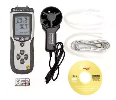 DT-8897 Анемометр - дифференциальный манометр