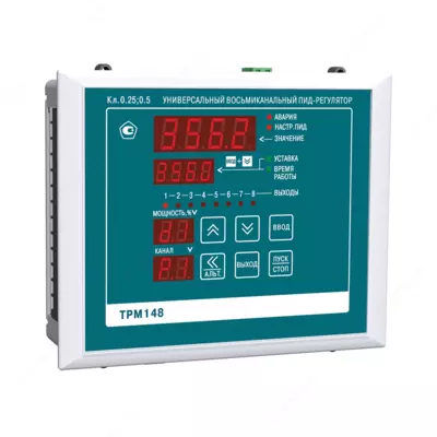 ТРМ148 — универсальный восьмиканальный ПИД-регулятор