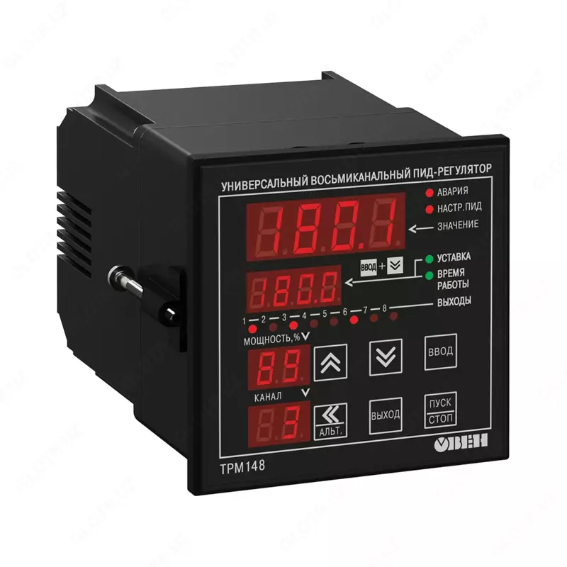ТРМ148 — универсальный восьмиканальный ПИД-регулятор