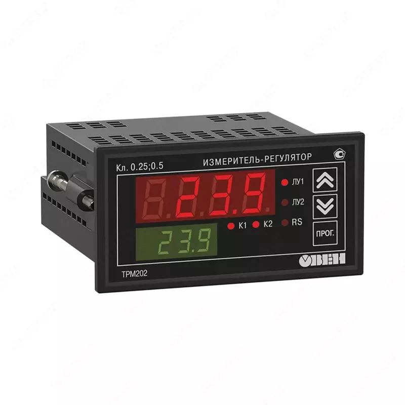 ТРМ202 — двухканальный регулятор с универсальным входом и интерфейсом RS-485