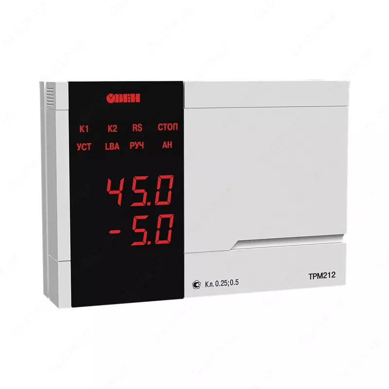 ТРМ212 — ПИД-регулятор с универсальным входом для задвижек с интерфейсом RS-485