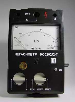 ЭС0202/1Г — мегаомметр