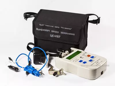 ЦС4107 — многофункциональный измеритель сопротивления заземления с цифровым отсчетом