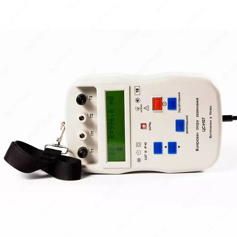 ЦС4107 — многофункциональный измеритель сопротивления заземления с цифровым отсчетом