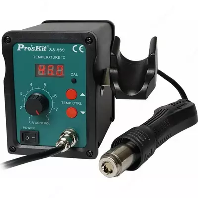ProsKit SS-969B — паяльная станция с вакуумным пинцетом