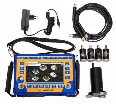 ViAna-4 — универсальный четырехканальный регистратор и анализатор вибрационных сигналов