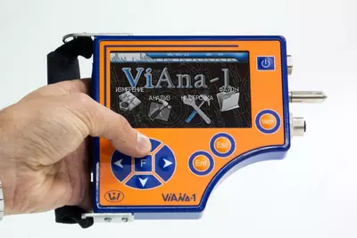 ViAna-1 — одноканальный анализатор вибрационных сигналов, прибор балансировки роторов «на месте»