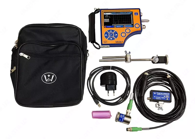 ViAna-1 — одноканальный анализатор вибрационных сигналов, прибор балансировки роторов «на месте»