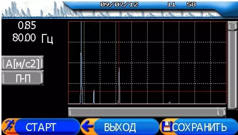 ViAna-1 — одноканальный анализатор вибрационных сигналов, прибор балансировки роторов «на месте»