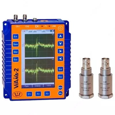 ViAna-2 — анализатор вибрации двухканальный с функцией балансировки роторов