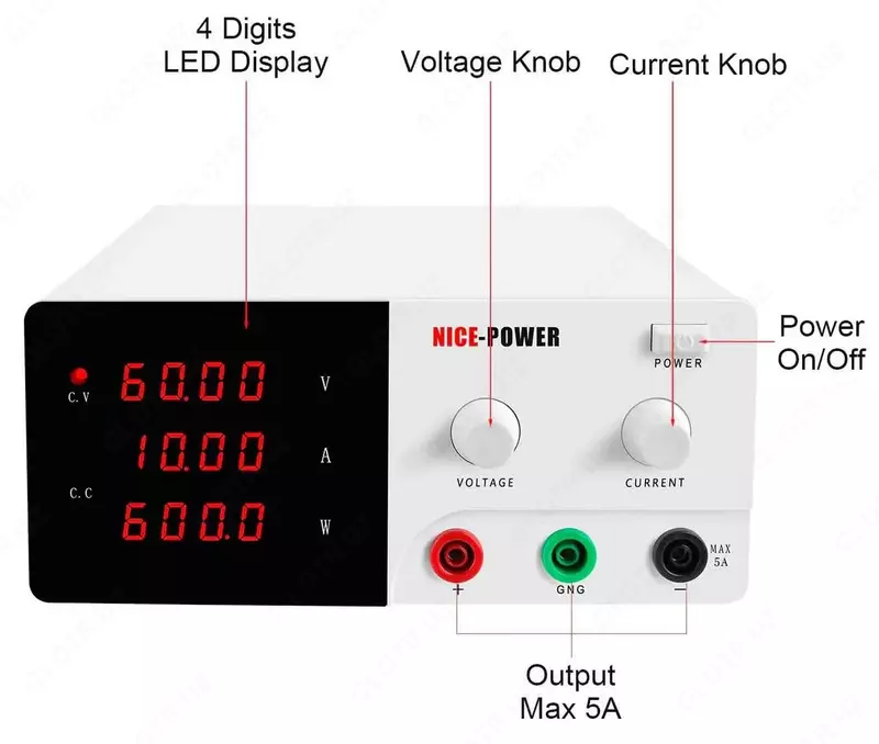 Nice-Power R-SPS6010 — источник питания импульсный