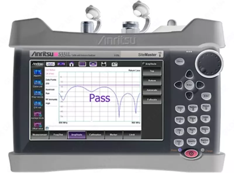 S331L — анализатор параметров коаксиальных трактов портативный