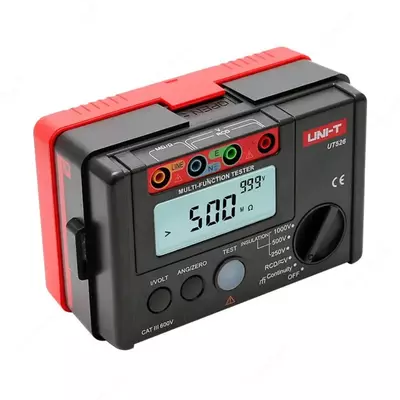 UNI-T UT526 — тестер УЗО, измеритель заземления и сопротивления изоляции цифровой
