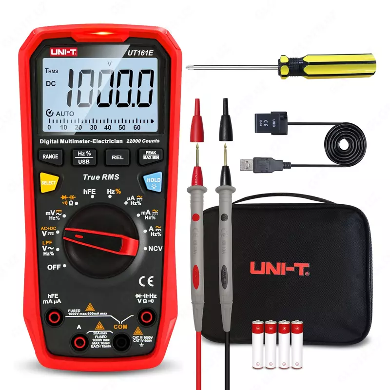 UNI-T UT161E — мультиметр цифровой TRUE RMS