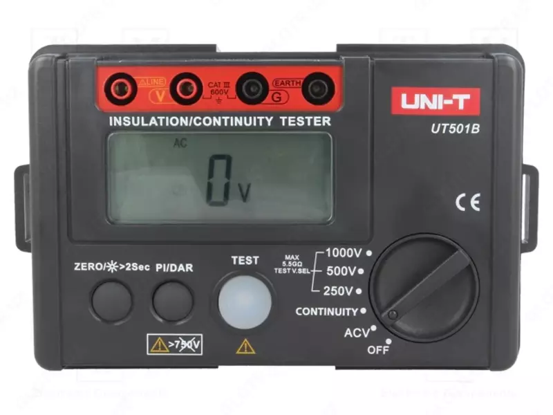 UNI-T UT501B — измеритель сопротивления изоляции цифровой