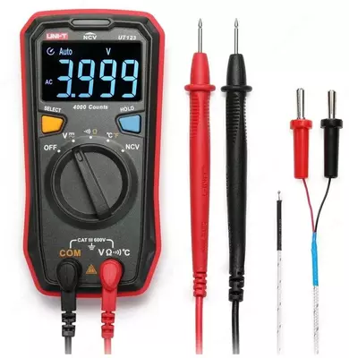 UNI-T UT123 — мультиметр цифровой карманный