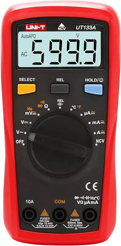 UNI-T UT133A — мультиметр цифровой с автодиапазоном