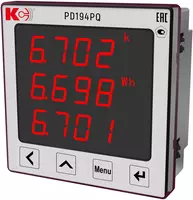 PD194PQ-2R4T-A1 — многофункциональный цифровой электроизмерительный прибор (одностраничная модификация
