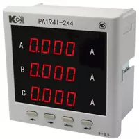 PA194I-2X4 — амперметр 3-канальный (общепромышленное исполнение)