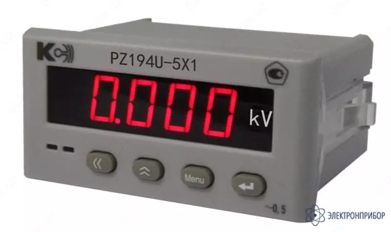 PZ194U-5X1 — вольтметр 1-канальный