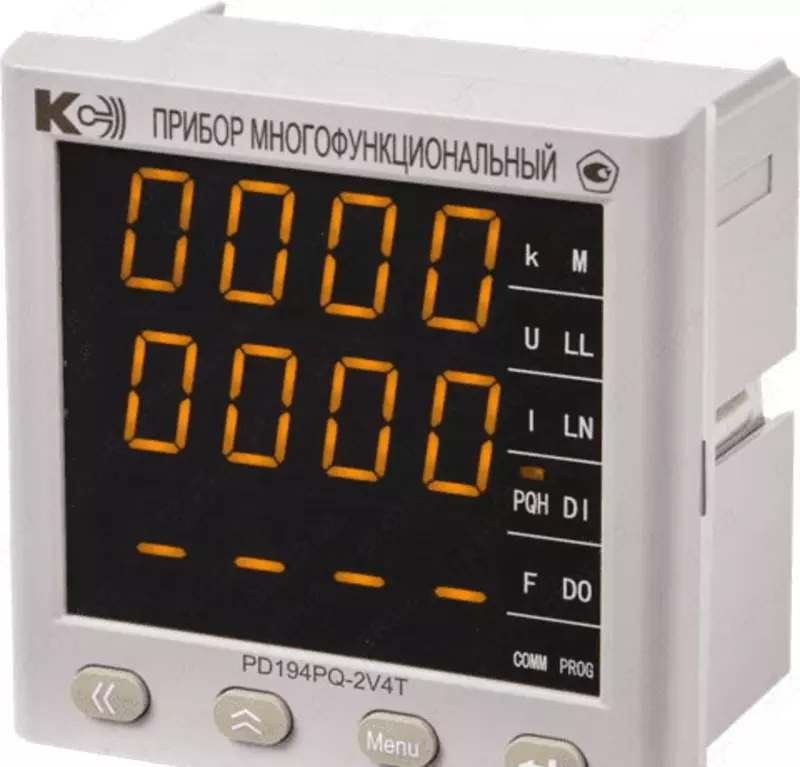 PD194PQ-2L4T — многофункциональный цифровой электроизмерительный прибор (многостраничная модификация)