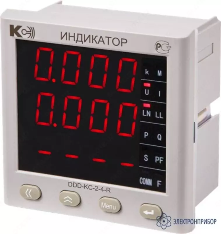 DDD-KC-2-4-G(R,Y)-1 — индикатор цифровой (одностраничная модификация)