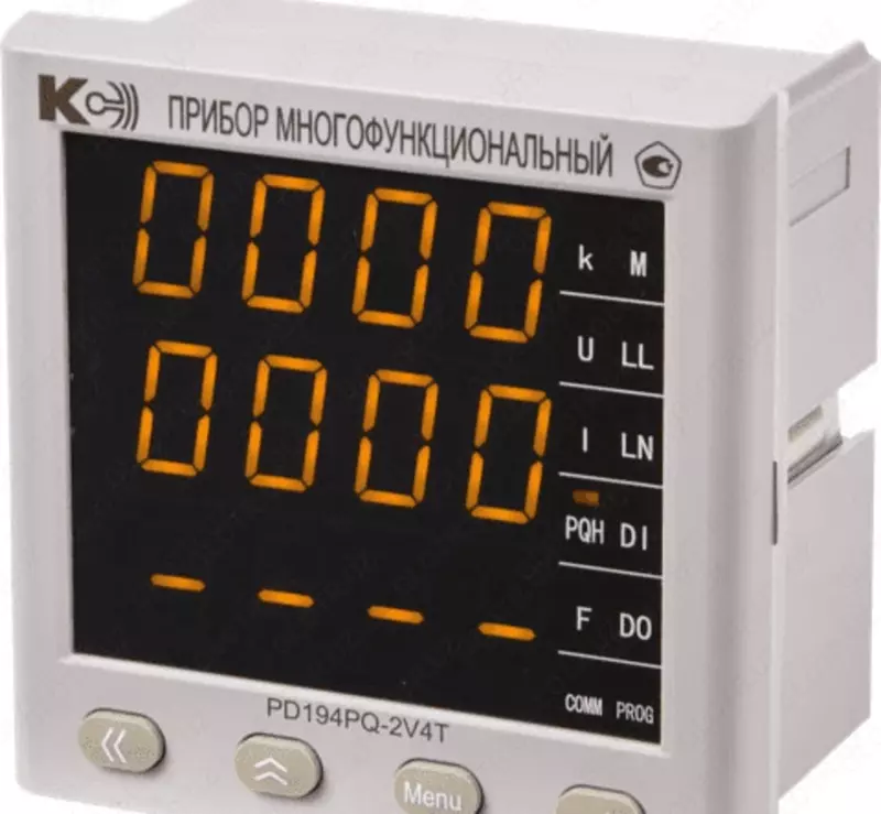 PD194PQ-2N4T-A — многофункциональный цифровой электроизмерительный прибор (многостраничная модификация, повышенной точности)