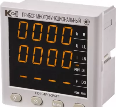 PD194PQ-2N4T-A — многофункциональный цифровой электроизмерительный прибор (многостраничная модификация, повышенной точности)
