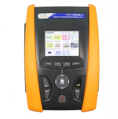 МЭТ-5035М — многофункциональный электрический тестер для измерения параметров электрических сетей и электрооборудования