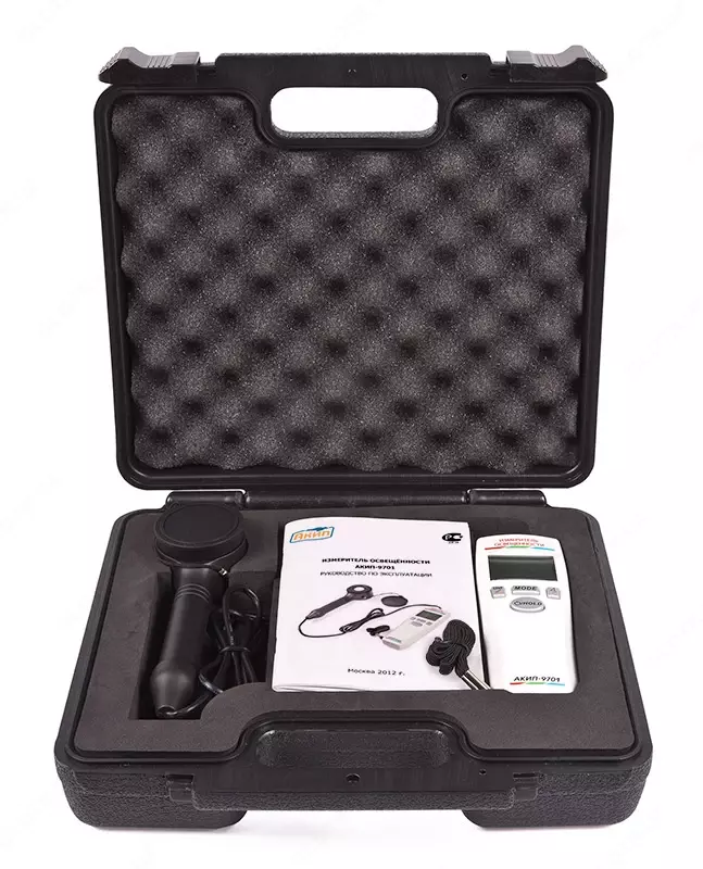 АКИП-9701 — измеритель освещенности (люксметр)