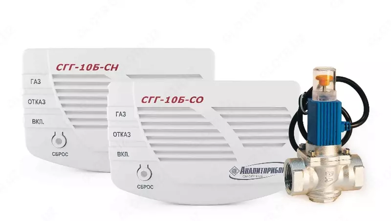 СГГ10-Б-СО-СН – бытовая система контроля загазованности