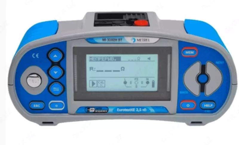 MI 3102H BT — многофункциональный измеритель параметров электроустановок