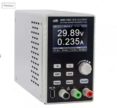 АКИП-1160/2 — источник питания постоянного тока