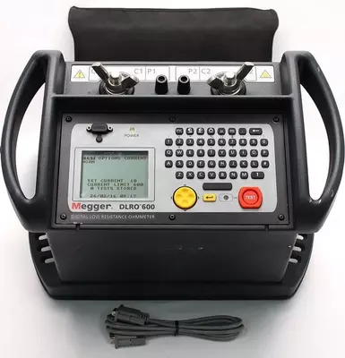 DLRO600 — микроомметр с током тестирования до 600 А