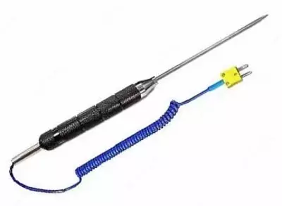 HP-502A-M12 — датчик протыкающего типа для измерения температуры продуктов питания, жидкостей и гелей