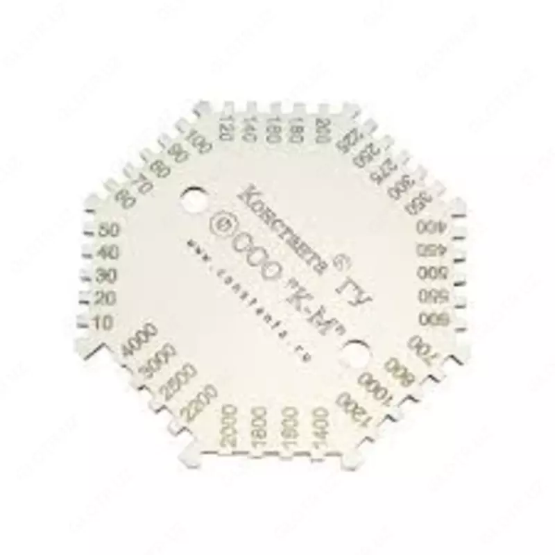 Константа ГУ — толщиномер-гребенка неотвердевшего слоя краски