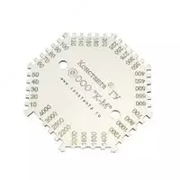 Константа ГУ — толщиномер-гребенка неотвердевшего слоя краски