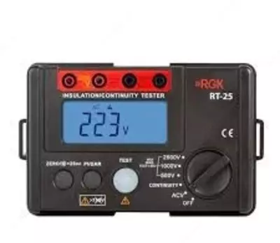 RGK RT-25 — цифровой мегаомметр