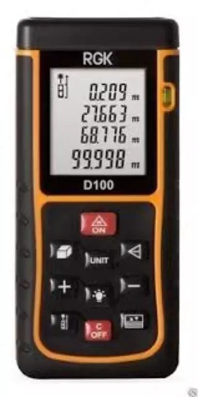 RGK D100 — лазерный дальномер
