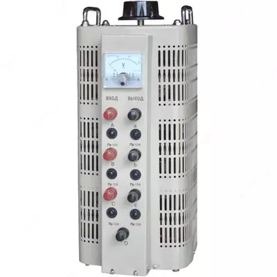 TSGC2-Y-6K (8А) — автотрансформатор трехфазный лабораторный с цифровым индикатором