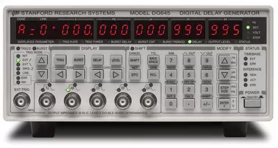 DG645 — генератор импульсов + генератор задержек