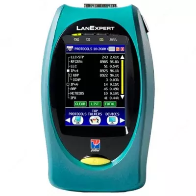 Psiber LanExpert — анализатор производительности сети Ethernet до 1 Гбит