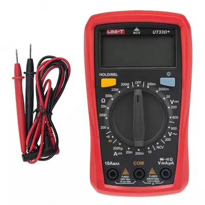 UNI-T UT33D+ — мультиметр цифровой портативный