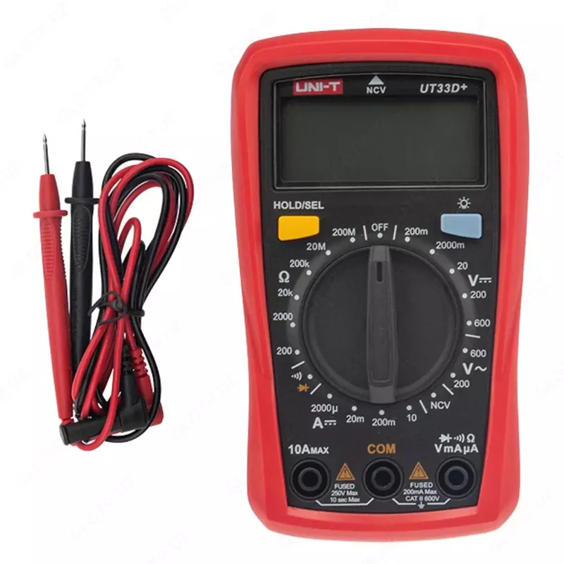 UNI-T UT33D+ — мультиметр цифровой портативный