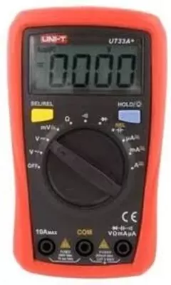 UNI-T UT33A+ — мультиметр цифровой портативный с автоматическим выбором диапазона
