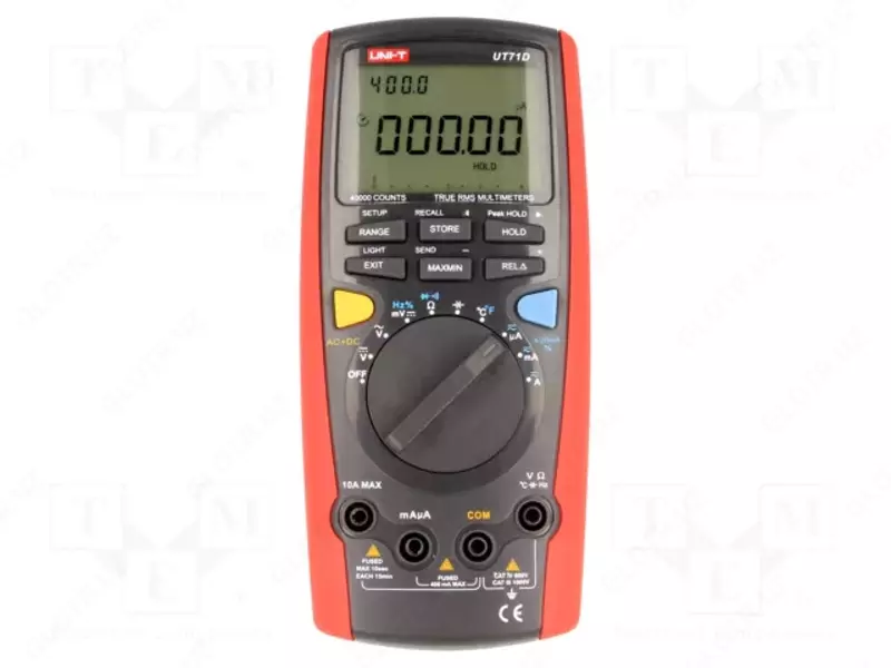 UNI-T UT71D — мультиметр цифровой с автодиапазоном, TRUE RMS, порт USB