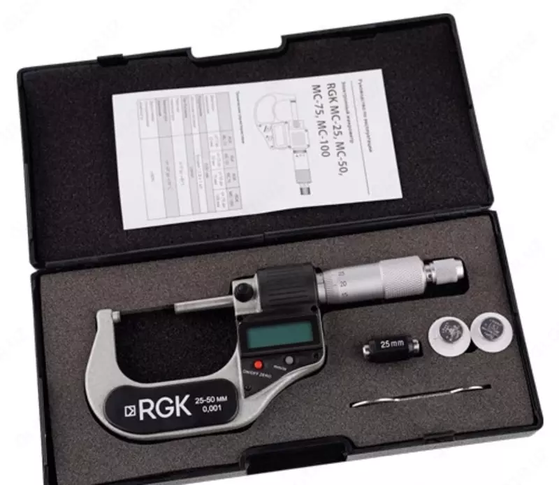 RGK MC-50 —микрометр  электронный