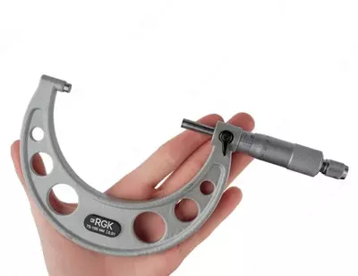 RGK MPM-100 — микрометр механический подковообразный