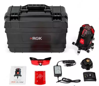 RGK UL-44W Black — лазерный уровень