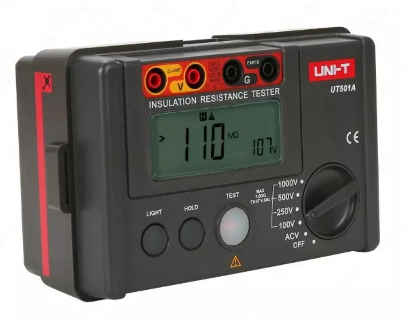 UNI-T UT501A — измеритель сопротивления изоляции цифровой